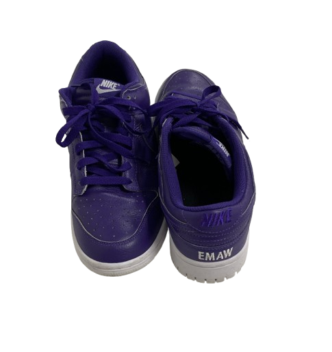 Kansas State Basketball Team Exclusive "EMAW" Nike Shoes (Size 9.5)