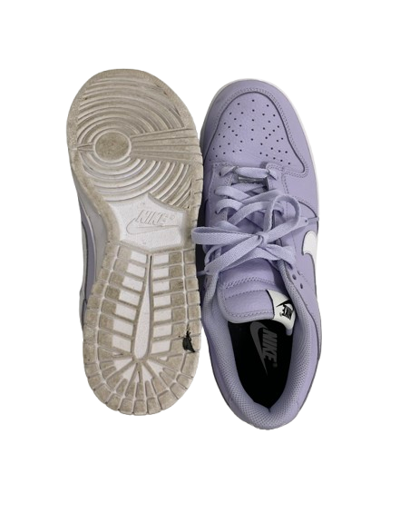 Kansas State Basketball Team Issued Lavender Nike Shoes (Size 9.5)