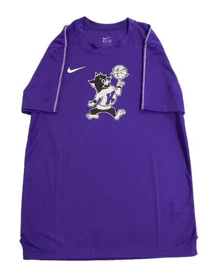 Kansas State Basketball Team Issued Workout Shirt (Size M)