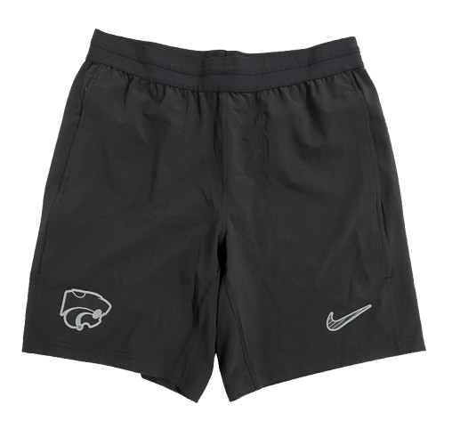 Kansas State Basketball Team Issued Workout Shorts (Size S)
