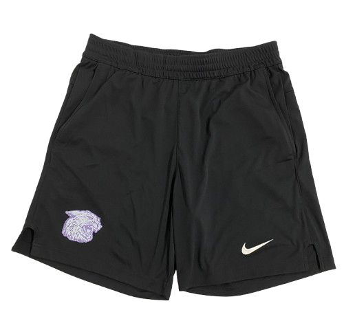 Kansas State Basketball Team Issued Workout Shorts (Size S)