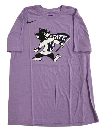 Kansas State Basketball Team Issued Workout Shirt (Size M)
