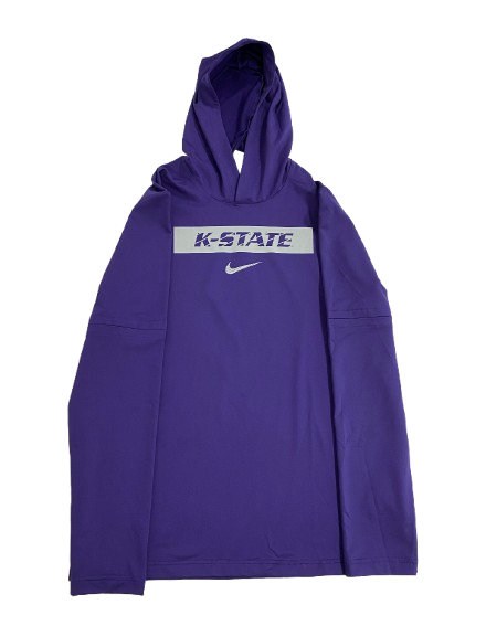 Kansas State Basketball Team Issued Performance Hoodie (Size M)
