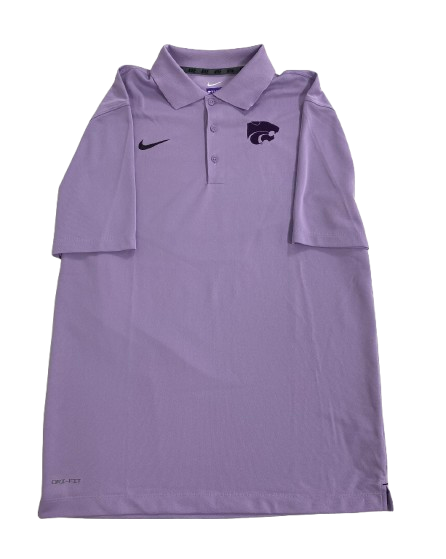Kansas State Basketball Team Issued Polo Shirt (Size M)