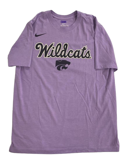 Kansas State Basketball Team Issued Workout Shirt (Size M)