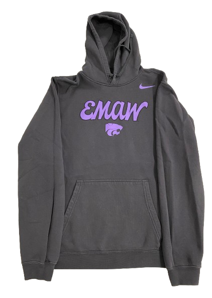 Kansas State Basketball Team Issued "EMAW" Sweatshirt (Size M)