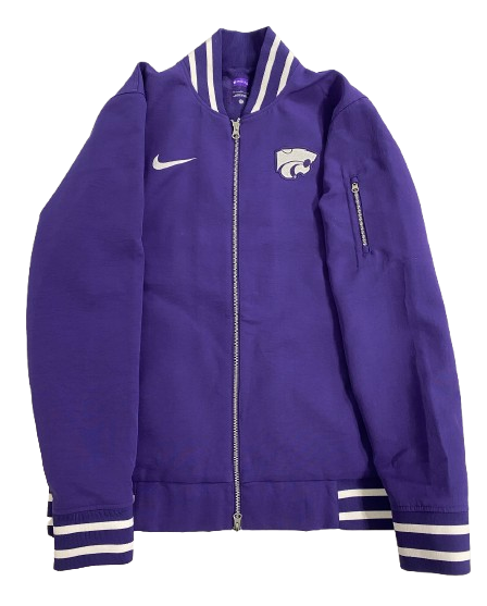 Kansas State Basketball Team Issued Premium Jacket (Size M)