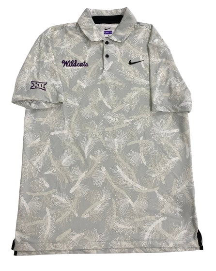 Kansas State Basketball Team Issued Polo Shirt (Size M)