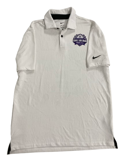 Kansas State Basketball Team Exclusive "2023 Summer Tour Israel & Abu Dhabi" Polo Shirt (Size M)