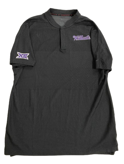 Kansas State Basketball Team Issued Polo Shirt (Size M)