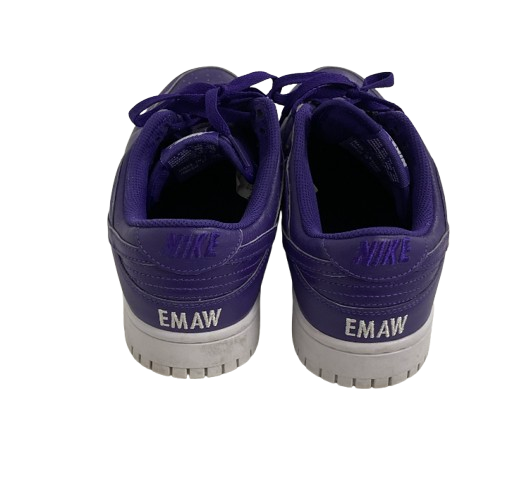 Kansas State Basketball Team Exclusive "EMAW" Nike Shoes (Size 9.5)