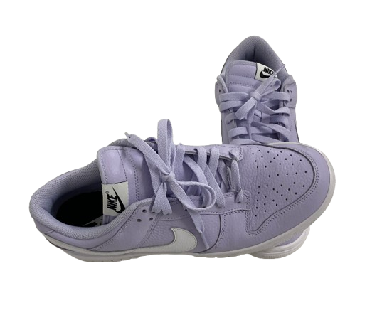 Kansas State Basketball Team Issued Lavender Nike Shoes (Size 9.5)