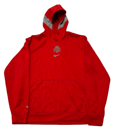 Eugene Brown III Ohio State Basketball Player Exclusive Sweatshirt with LeBron Logo (Size LT)