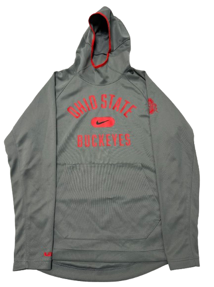 Eugene Brown III Ohio State Basketball Player Exclusive Sweatshirt with LeBron Logo (Size LT)