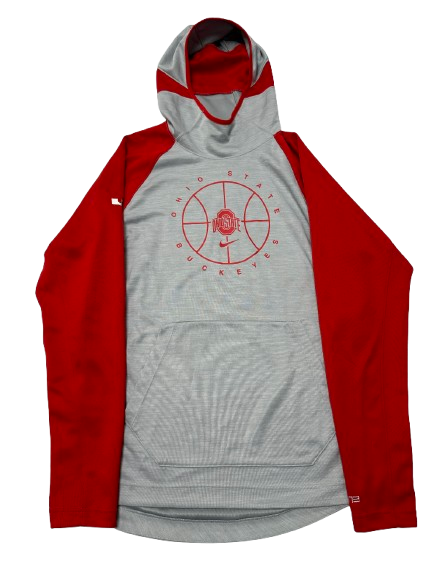 Eugene Brown III Ohio State Basketball Player Exclusive Sweatshirt with LeBron Logo (Size LT)