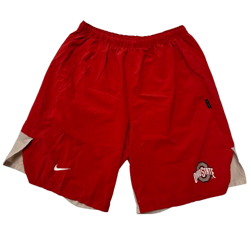 Eugene Brown III Ohio State Basketball Team Issued Workout Shorts (Size L)