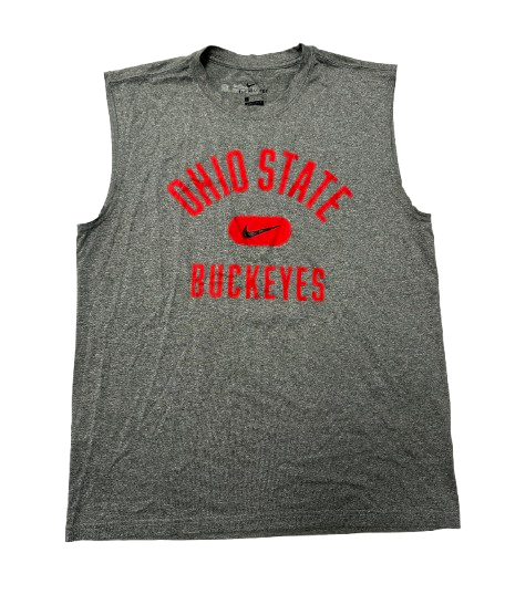 Eugene Brown III Ohio State Basketball Player Exclusive Workout Tank (Size L)