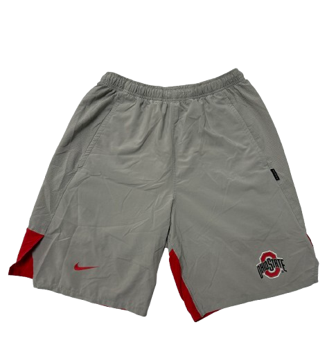 Eugene Brown III Ohio State Basketball Team Issued Workout Shorts (Size M)