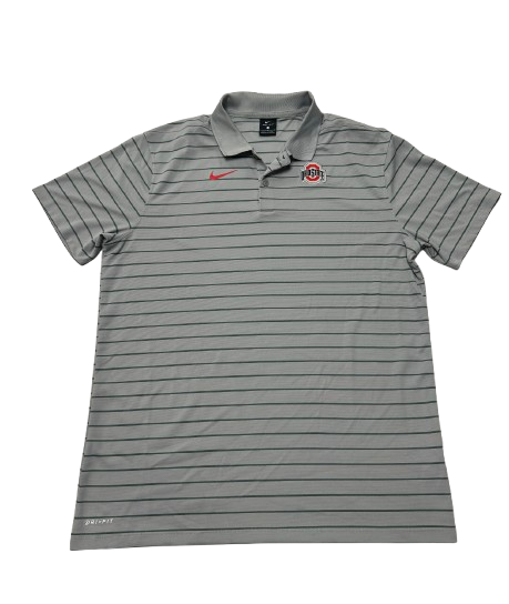 Eugene Brown III Ohio State Basketball Team Issued Polo Shirt (Size L)