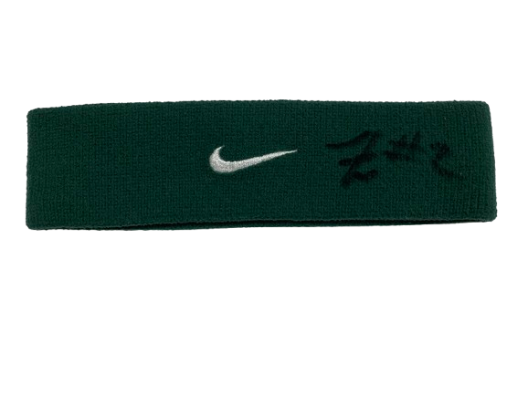 Tyson Walker Michigan State Basketball SIGNED Team Issued Nike Headband