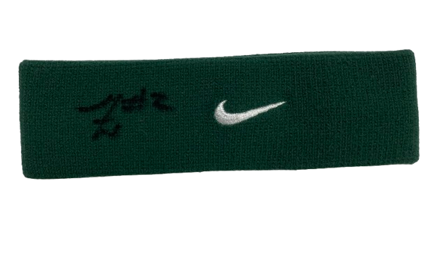 Tyson Walker Michigan State Basketball SIGNED Team Issued Nike Headband