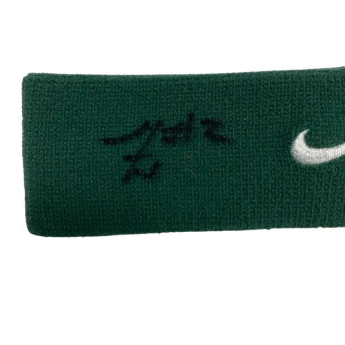 Tyson Walker Michigan State Basketball SIGNED Team Issued Nike Headband