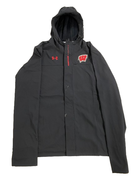 Graham Mertz Wisconsin Football Team Issued Jacket (Size XL)