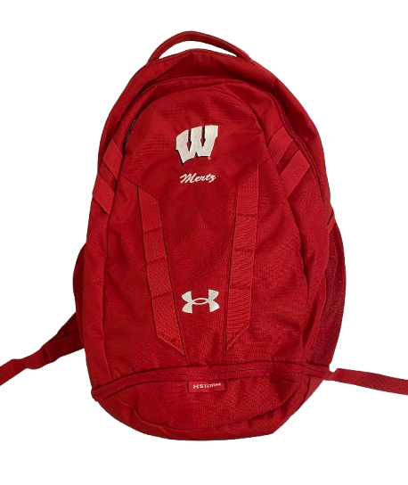 Graham Mertz Wisconsin Football Player Exclusive Travel Backpack