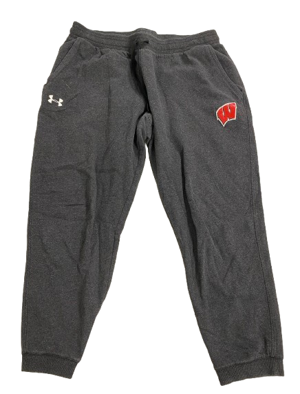 Graham Mertz Wisconsin Football Team Issued Sweatpants (Size XXL)