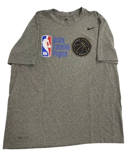 Kyle Filipowski NBA Player Exclusive "NBAPA Rookie Transition Program" Workout Shirt (Size XL)