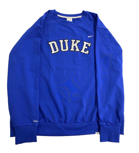 Kyle Filipowski Duke Basketball Team Issued Crewneck Sweatshirt (Size XXL)