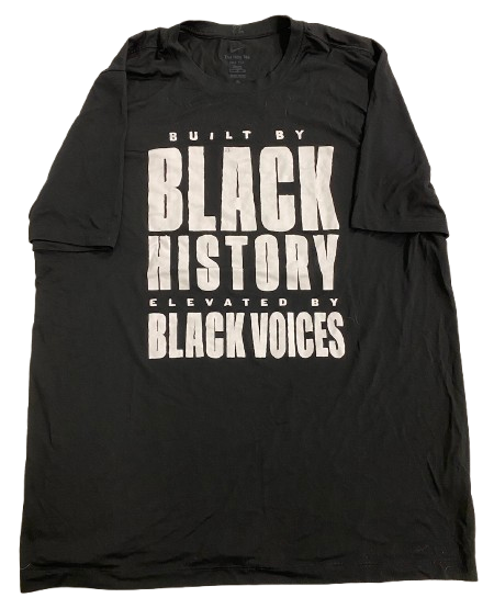Kyle Filipowski Utah Jazz Player Exclusive "Black History Month" Pre-Game Warm-Up Shirt (Size XLT)
