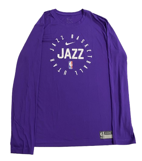 Kyle Filipowski Utah Jazz Player Exclusive Long Sleeve Shirt (Size XLT)