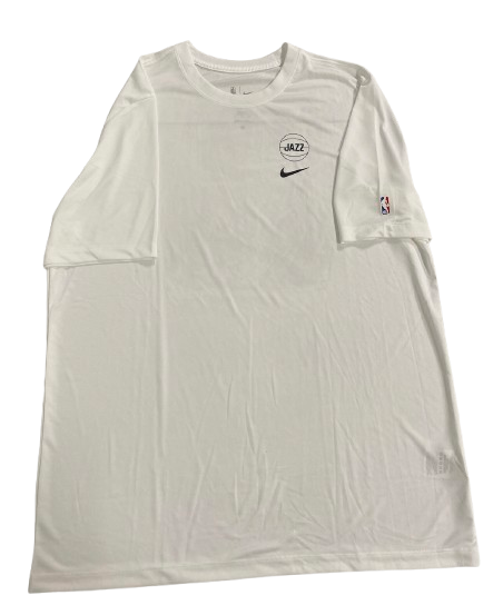 Kyle Filipowski Utah Jazz Player Exclusive Workout Shirt (Size XLT)