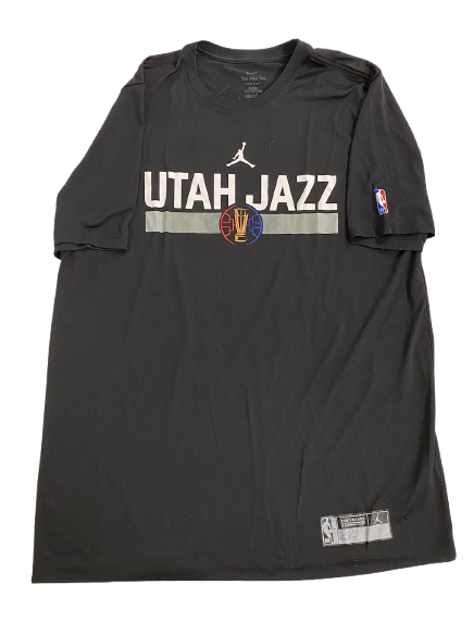 Kyle Filipowski Utah Jazz Player Exclusive "NBA Cup" Pre-Game Warm-Up Shirt (Size XLT)