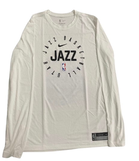Kyle Filipowski Utah Jazz Player Exclusive Long Sleeve Shirt (Size XLT)