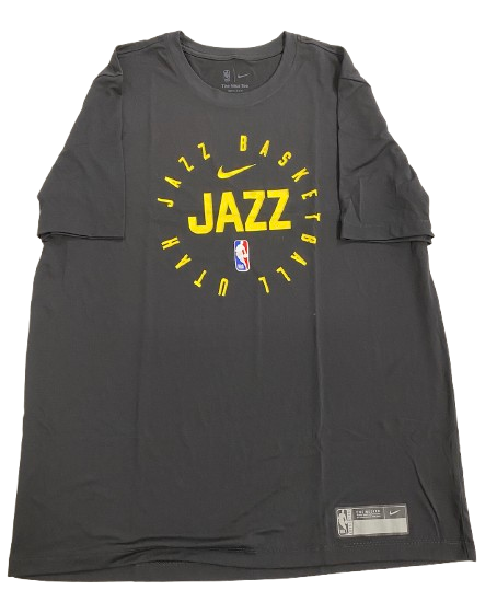 Kyle Filipowski Utah Jazz Player Exclusive Workout Shirt (Size XLT)