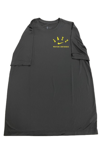 Kyle Filipowski Utah Jazz Player Exclusive Workout Shirt (Size XLT)