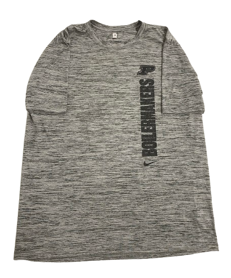 William Berg Purdue Basketball Team Issued Workout Shirt (Size XLT)