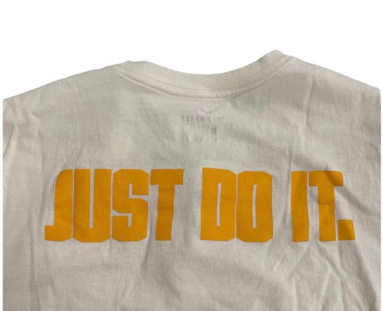 Sydney Affolter Iowa Basketball SIGNED Team Issued Workout Shirt (Size L)