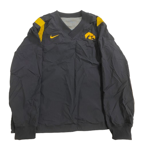 Sydney Affolter Iowa Basketball Player Exclusive Reversible Windbreaker Pullover (Size M)
