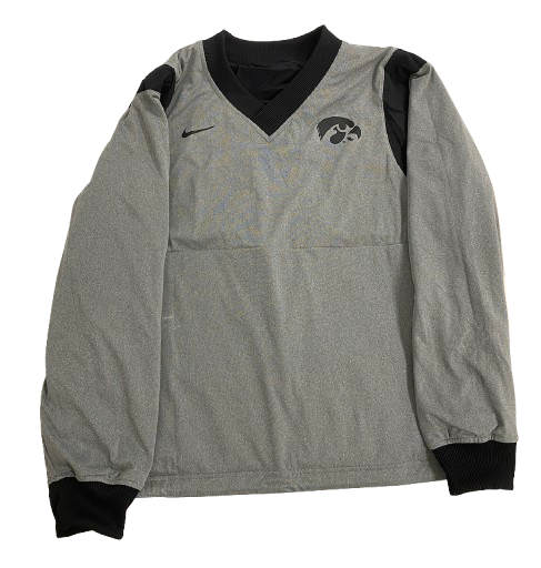 Sydney Affolter Iowa Basketball Player Exclusive Reversible Windbreaker Pullover (Size M)