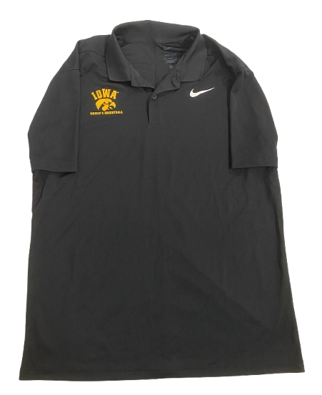 Sydney Affolter Iowa Basketball Player Exclusive Polo Shirt (Size Women&