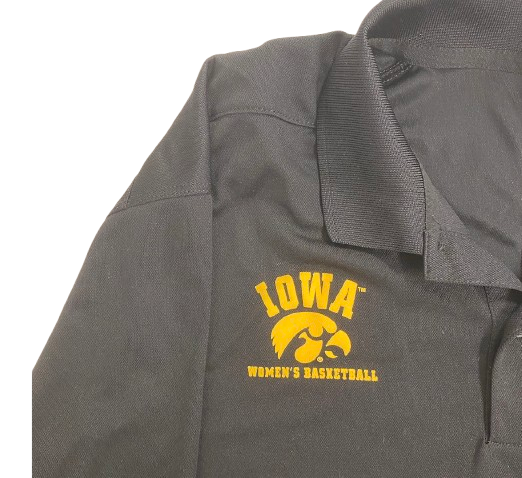 Sydney Affolter Iowa Basketball Player Exclusive Polo Shirt (Size Women&