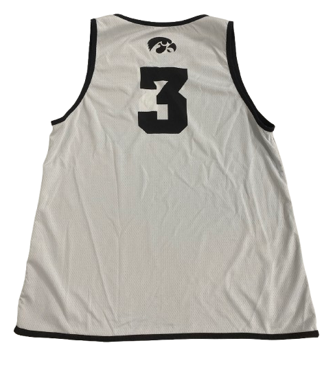 Sydney Affolter Iowa Basketball SIGNED Player Exclusive PRACTICE WORN Reversible Practice Jersey (Size L)
