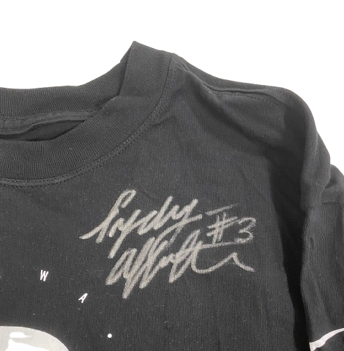 Sydney Affolter Iowa Basketball SIGNED Team Issued Long Sleeve Shirt (Size Women&