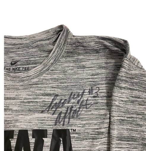 Sydney Affolter Iowa Basketball SIGNED Team Issued Long Sleeve Shirt (Size M)