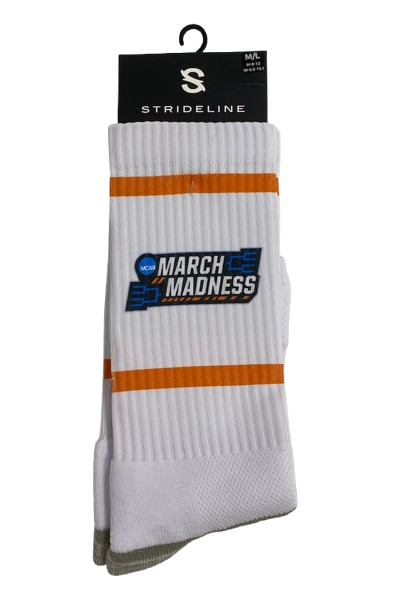Sydney Affolter Iowa Basketball Exclusive NCAA Tournament "MARCH MADNESS" Socks