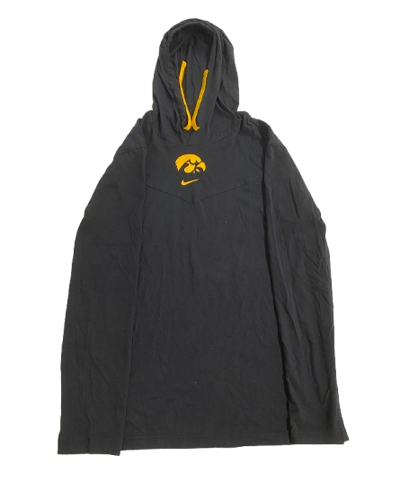 Sydney Affolter Iowa Basketball Team Issued Performance Hoodie (Size M)