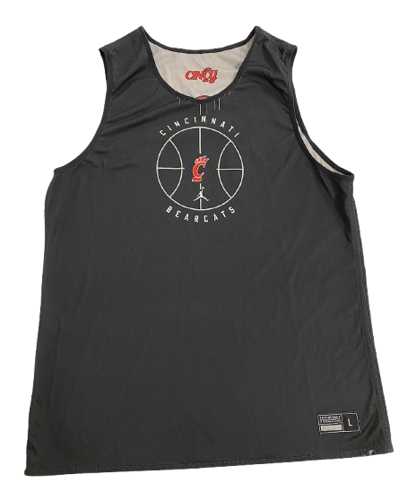 Dan Skillings Jr. Cincinnati Basketball Player Exclusive Reversible Practice Jersey (Size L)